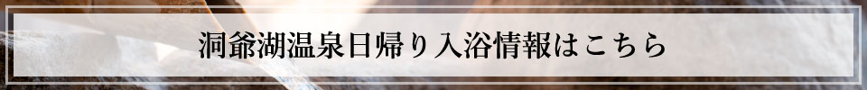 洞爺湖温泉日帰り入浴情報はこちら