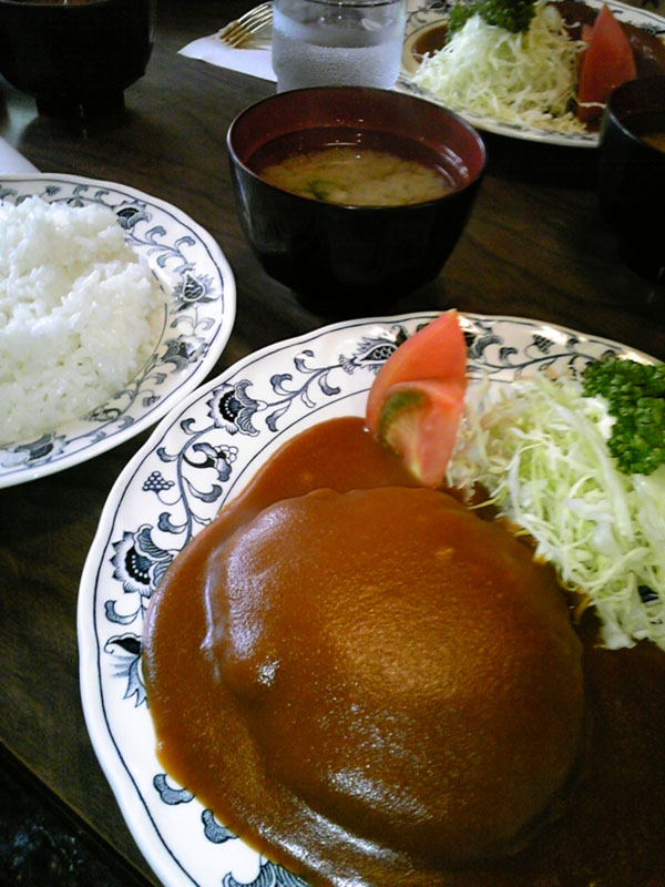 Hamburger steak<br />
