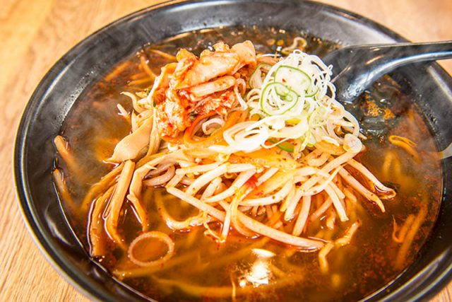 Miso Ramen( soy beans taste)<br />
